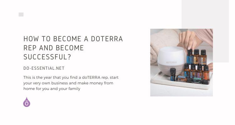 Become a doTERRA rep