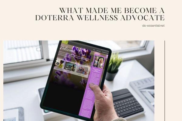 Become a doTERRA wellness Advocate